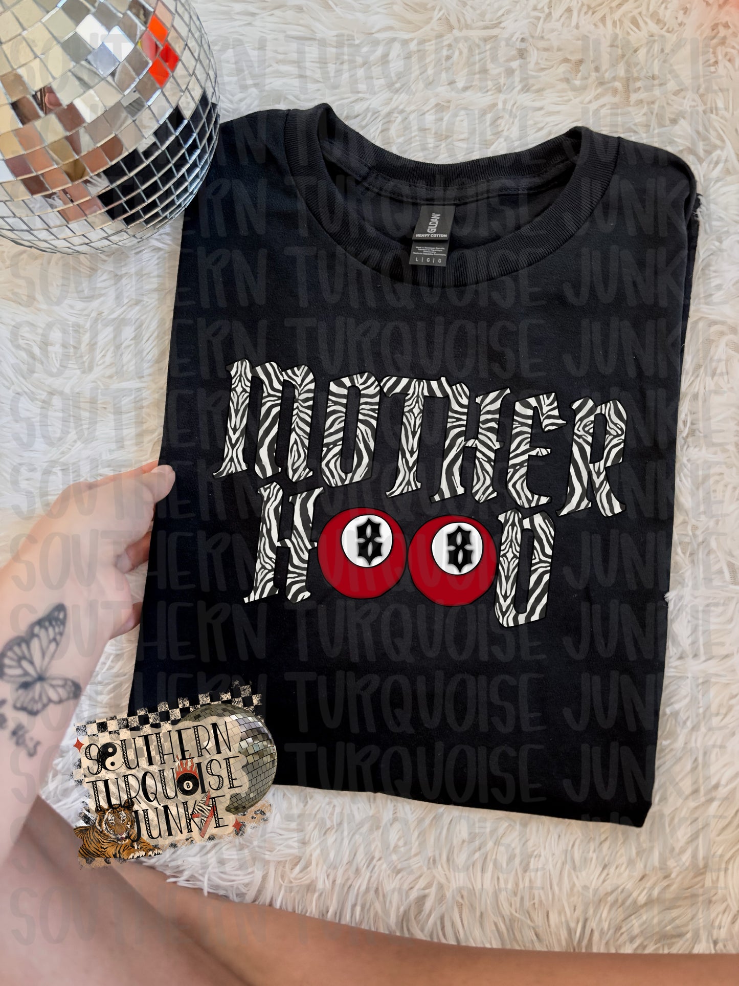 MOTHERHOOD ZEBRA TEE