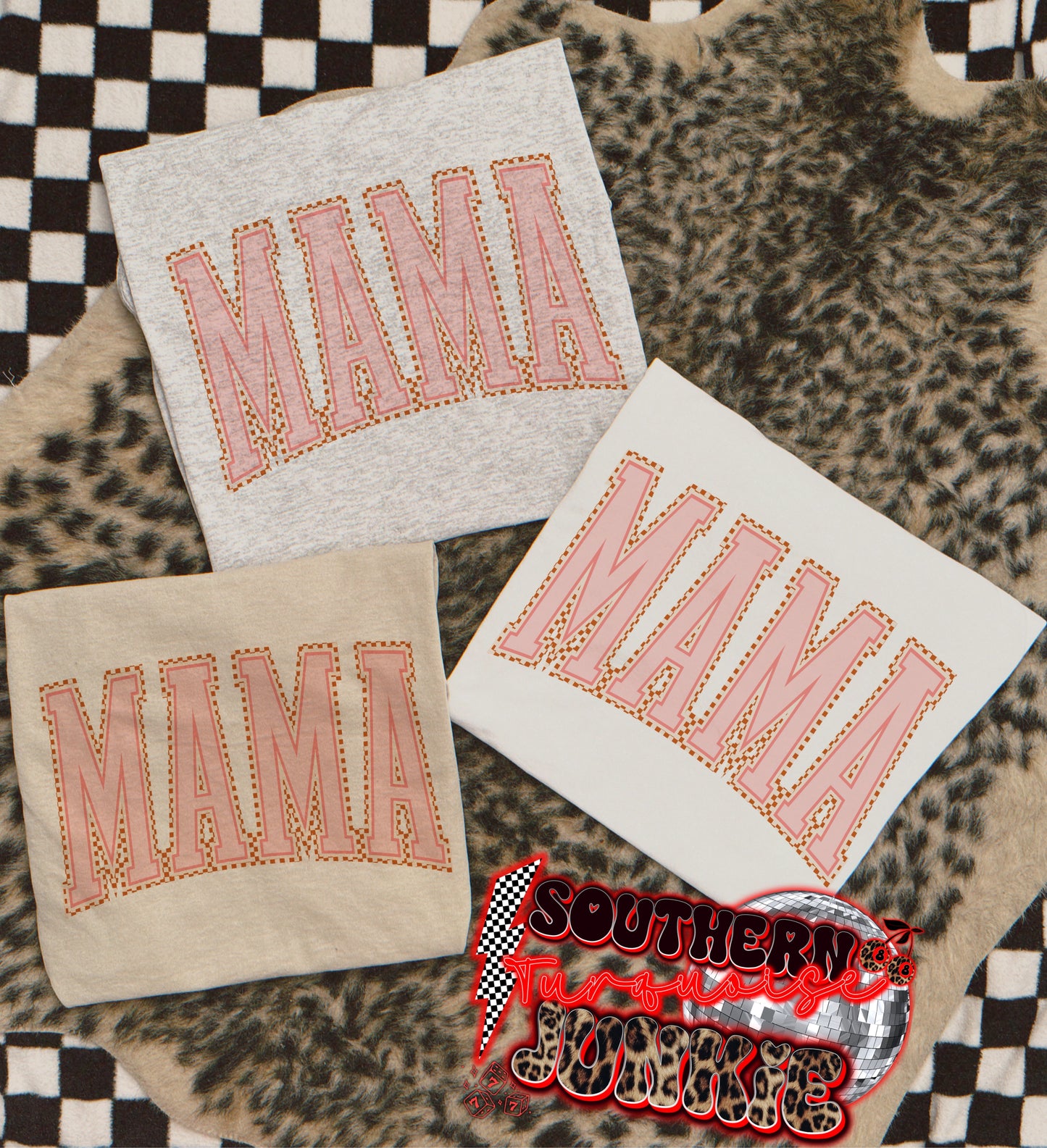 MAMA TEE - LIGHT PINK