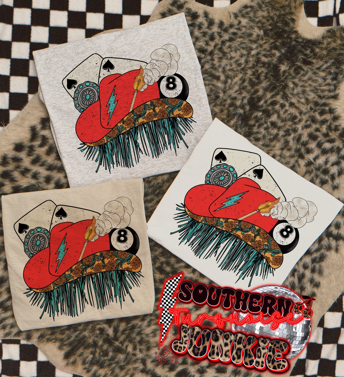 PUNCHY COWGIRL HAT TEE