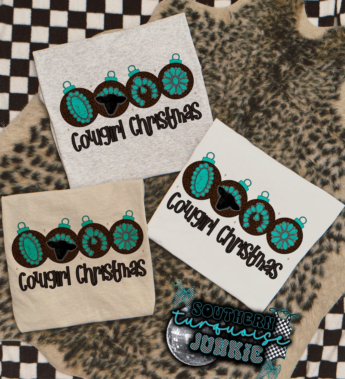 COWGIRL CHRISTMAS TEE