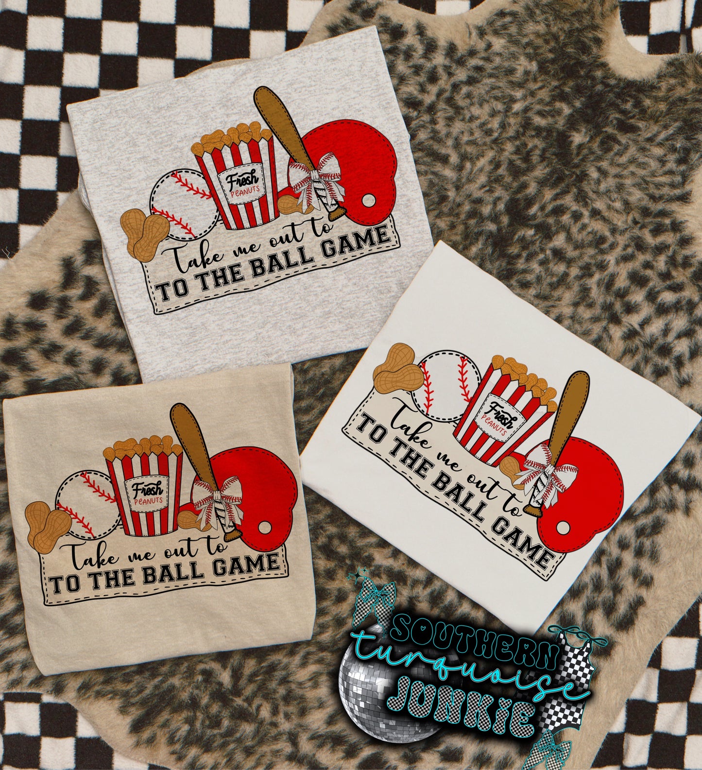 TAKE ME OUT TO THE BALL GAME TEE