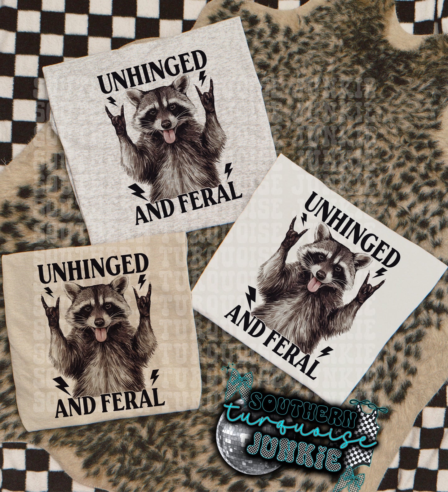 UNHINGED & FERAL TEE