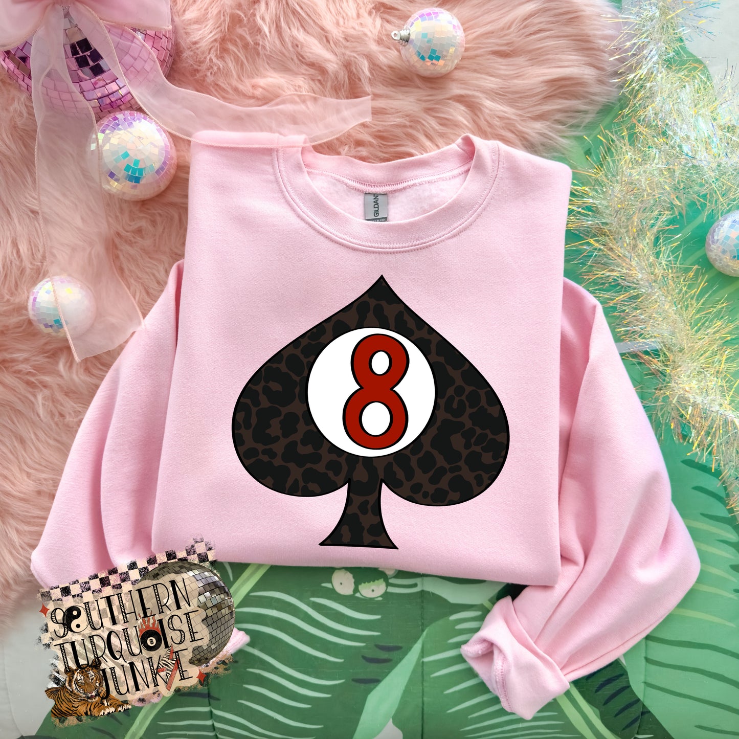 CHEETAH 8BALL CREWNECK