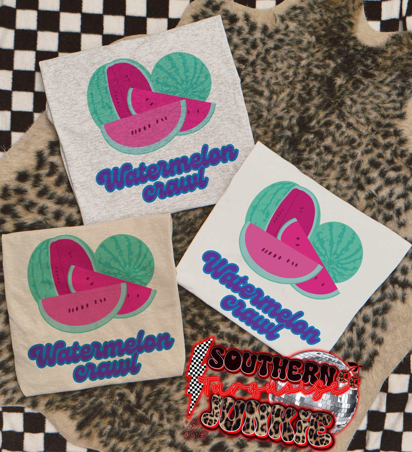 WATERMELON CRAWL TEE