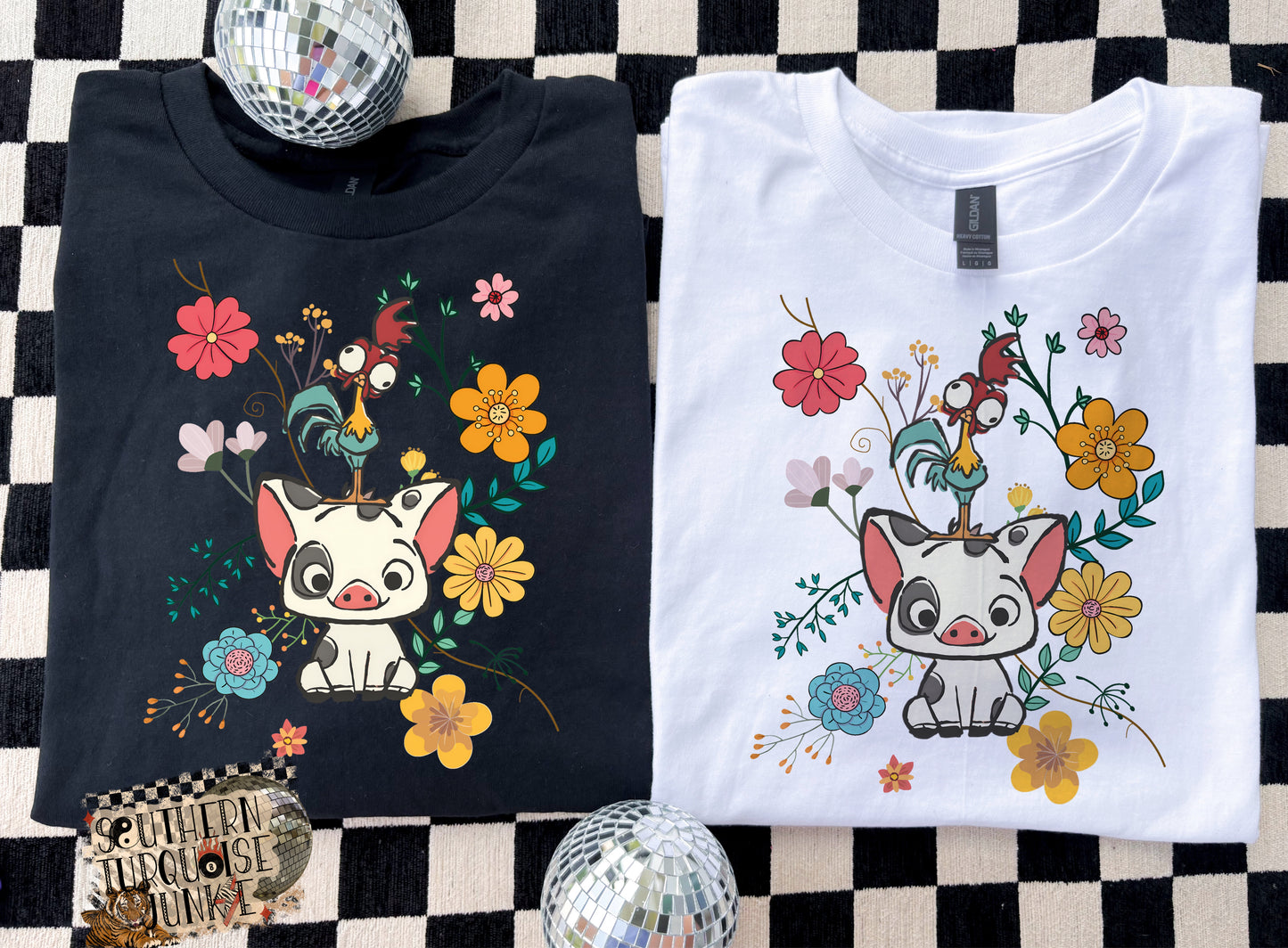 PUA & HEI FLORAL TSHIRT