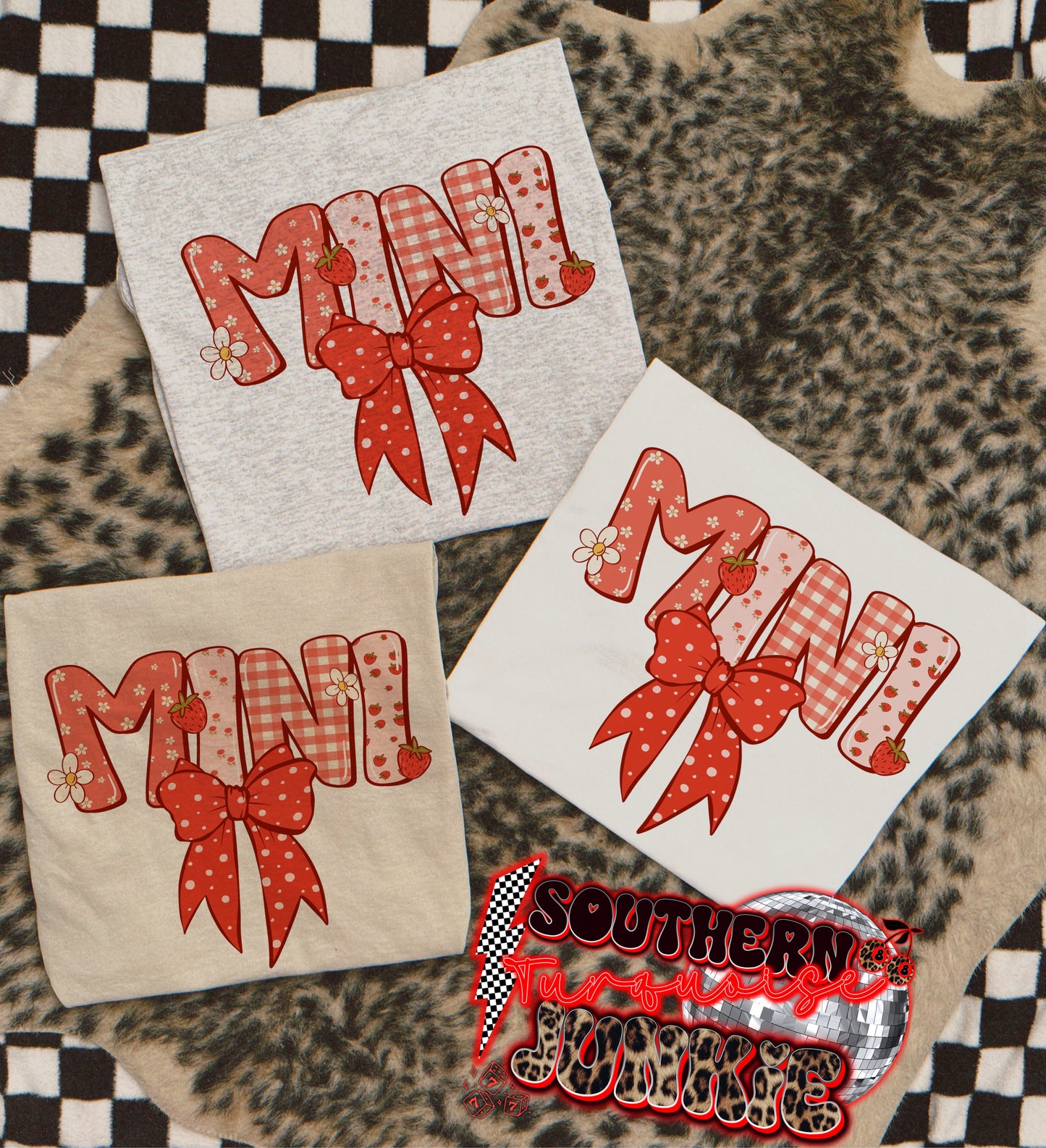 MINI TEE - STRAWBERRY