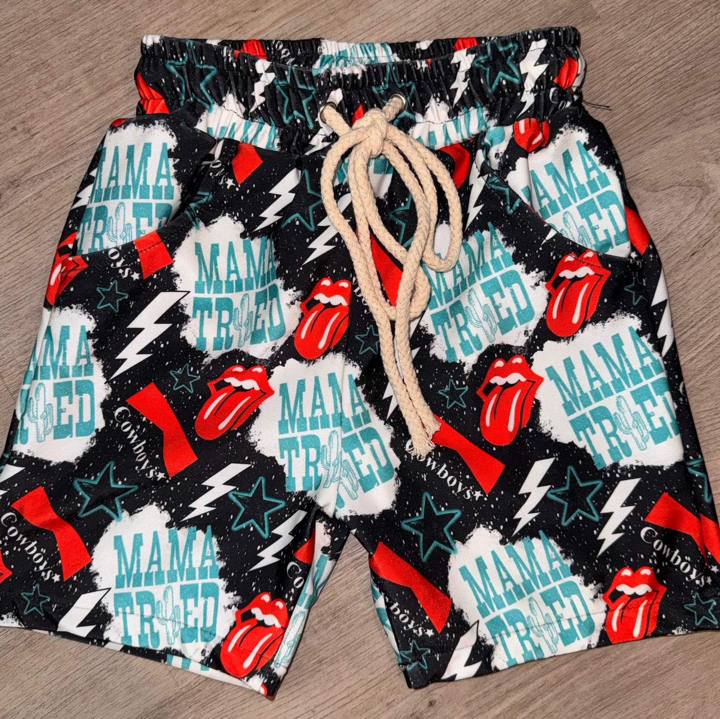 MAMA TRIED SWIM TRUNKS 3T