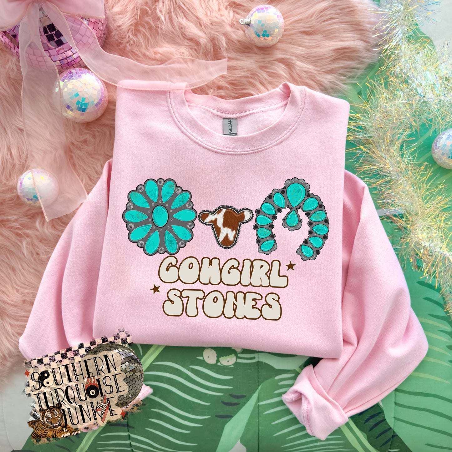 COWGIRL STONES CREWNECK