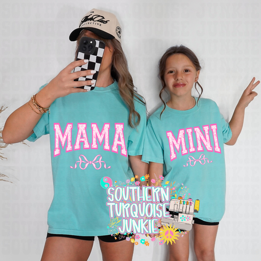 MAMA & MINI BOW TEE
