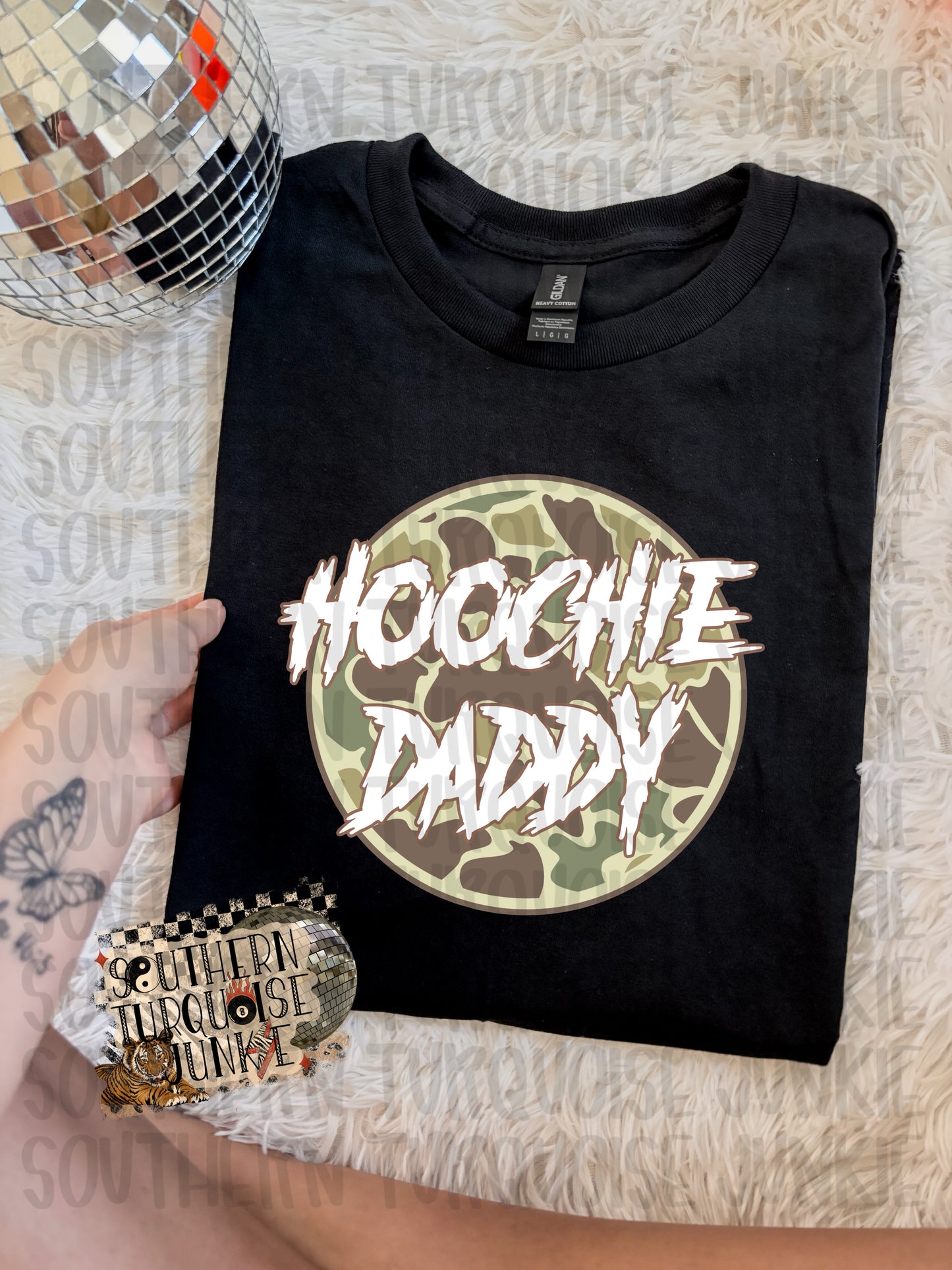 CAMO HOOCHIE DADDY TEE