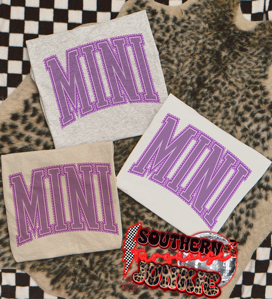 MINI TEE - PURPLE