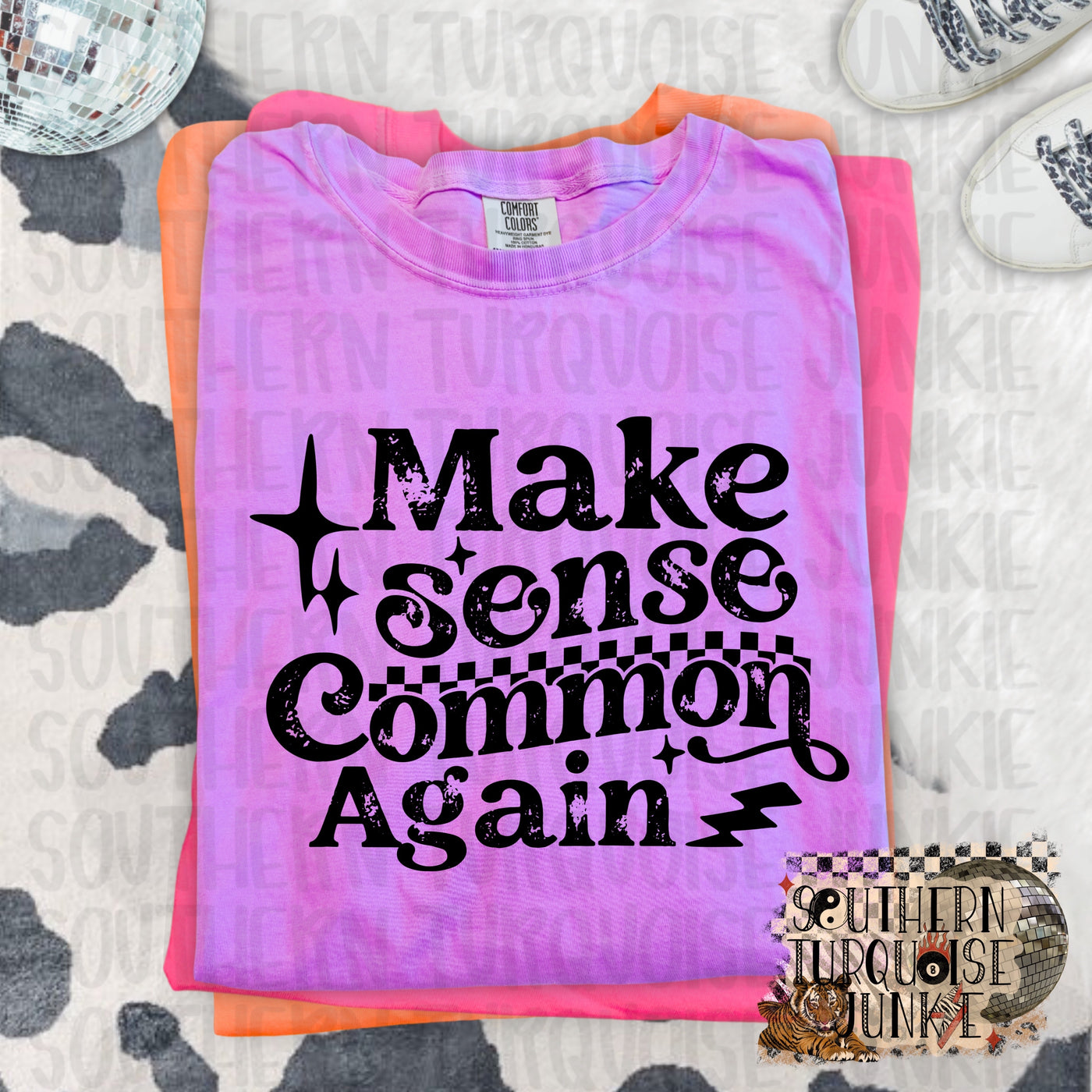 MAKE SENSE COMMON AGAIN TEE