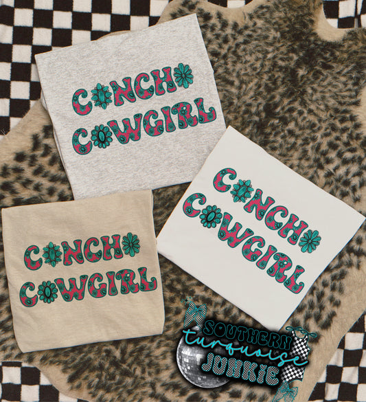 CONCHO COWGIRL TEE