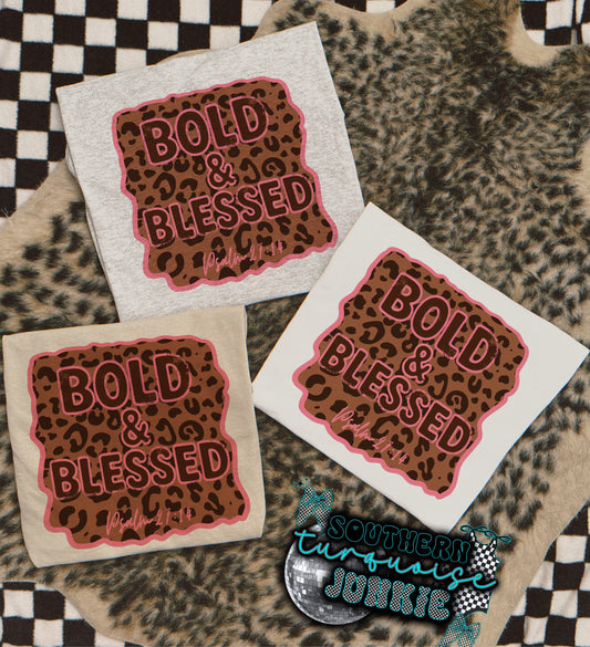 BOLD & BLESSED TEE