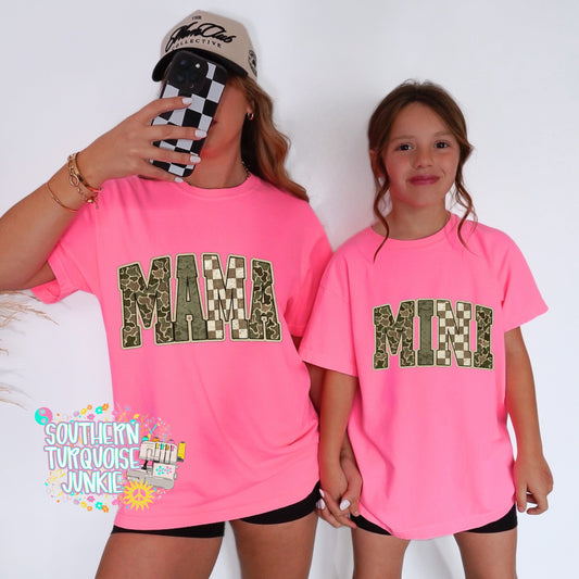 MAMA & MINI CAMO TEE