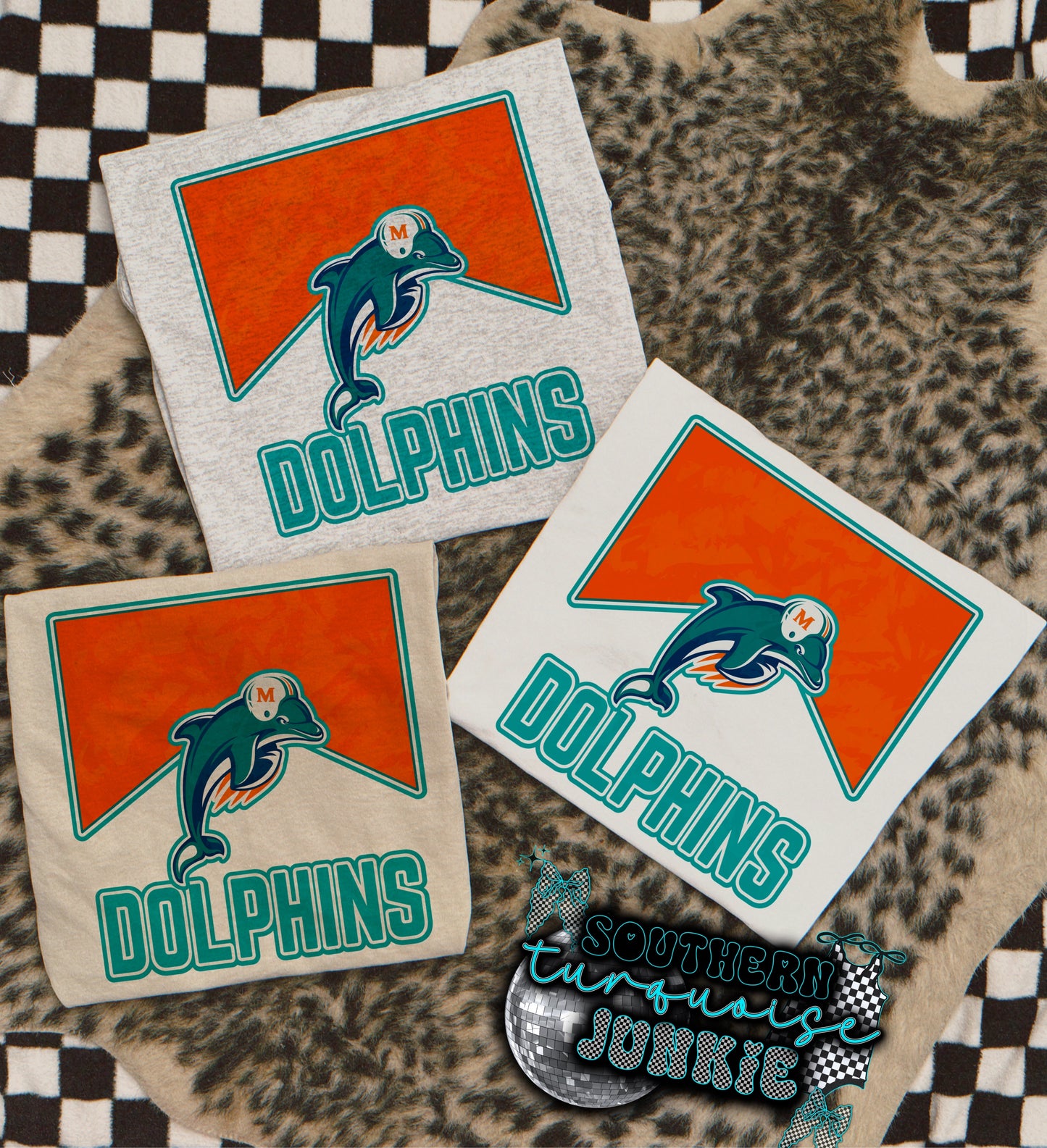 DOLPHINS TEE