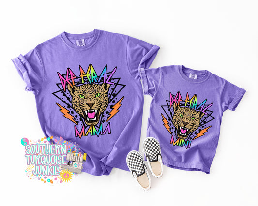 DEF FERAL MAMA & MINI TEE