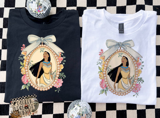 POCHAONTAS MIRROR TSHIRT