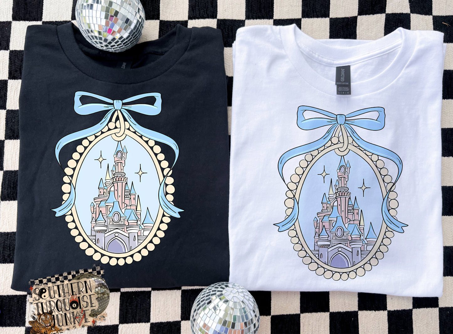 CINDERELLA CASTLE MIRROR TSHIRT