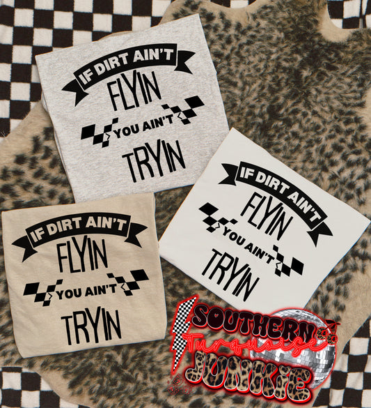 FLYING & TRYING TEE
