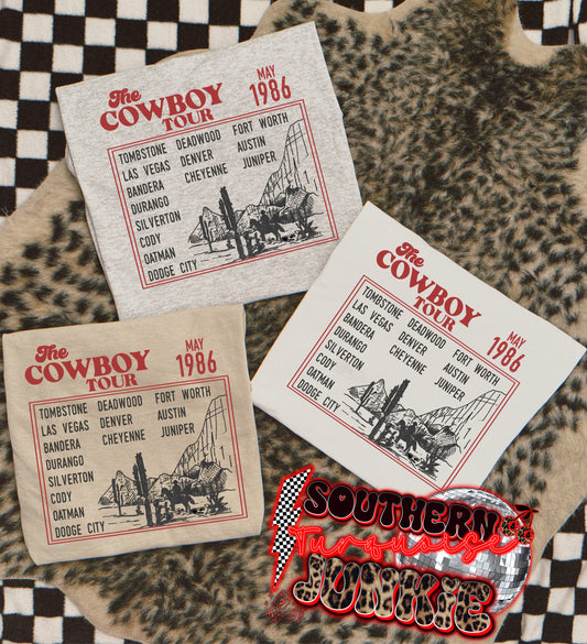 COWBOY TOUR TEE