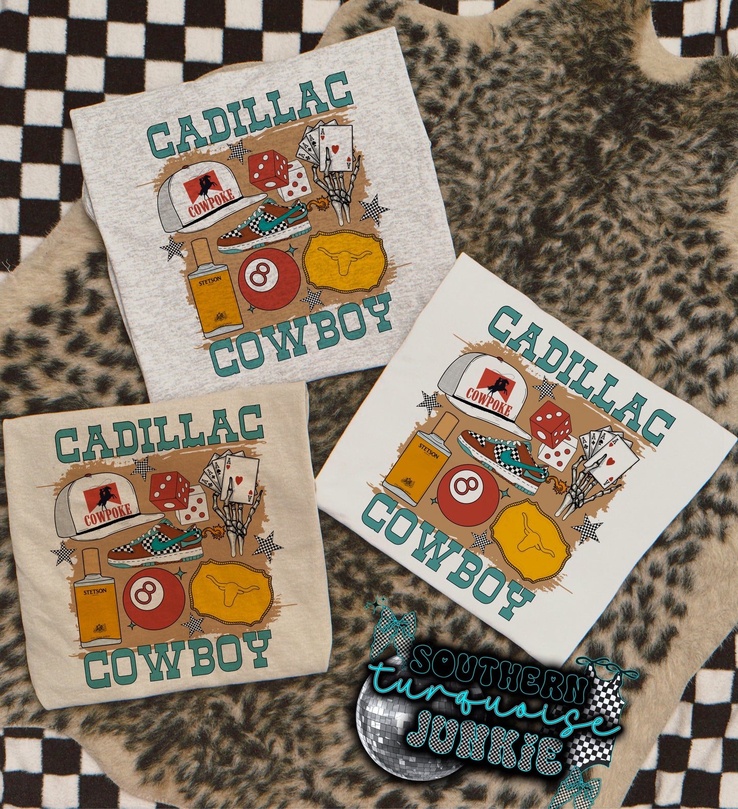CADILLAC COWBOY TEE