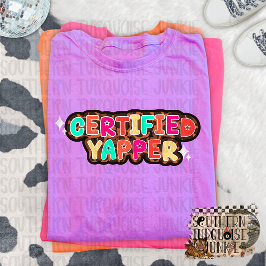CERTIFIED YAPPER TEE