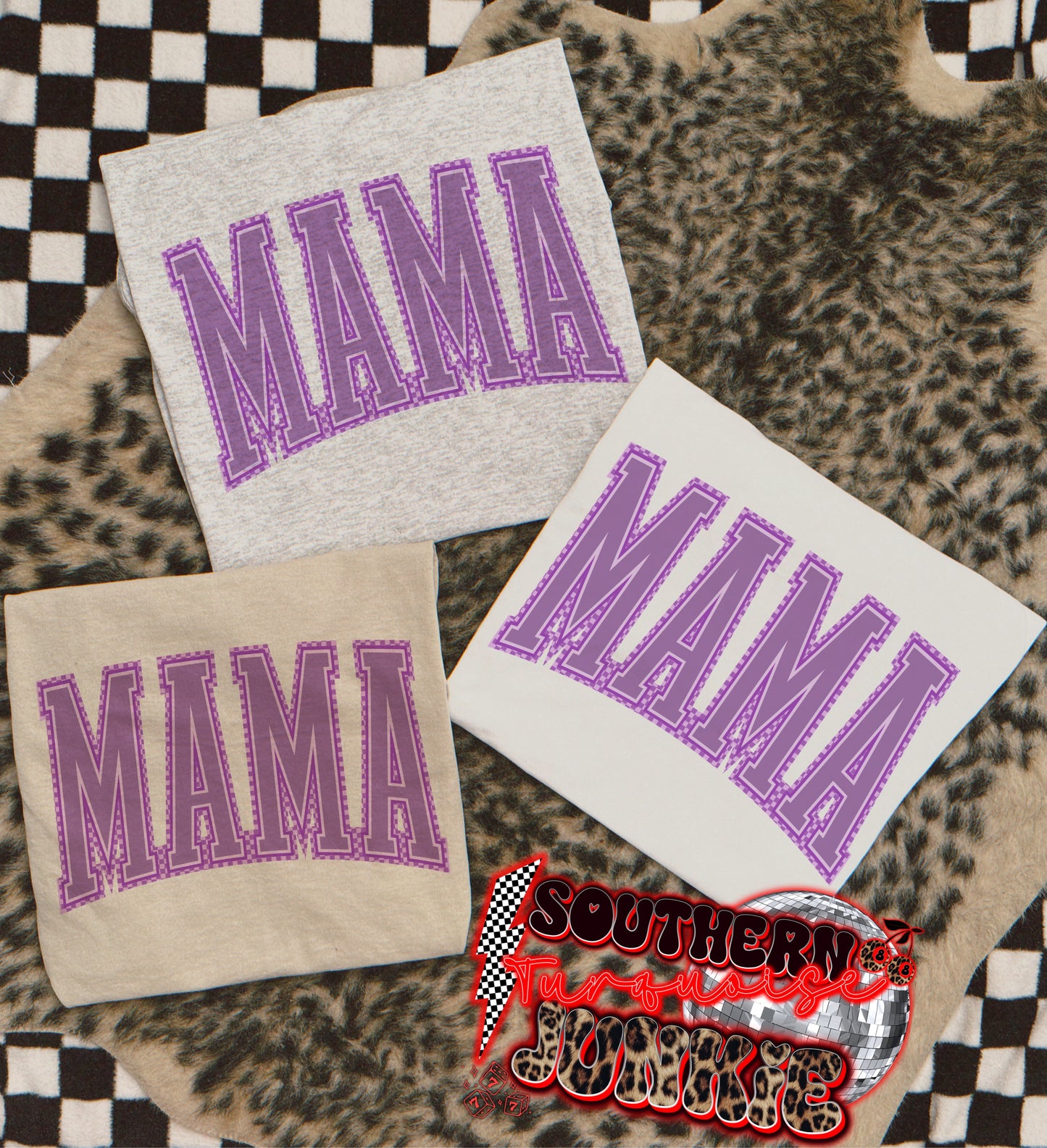 MAMA TEE - PURPLE