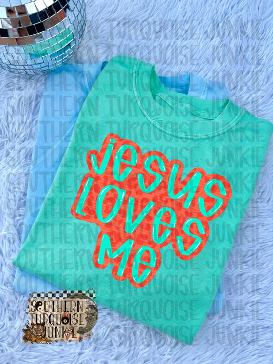 JESUS LOVES ME TEE