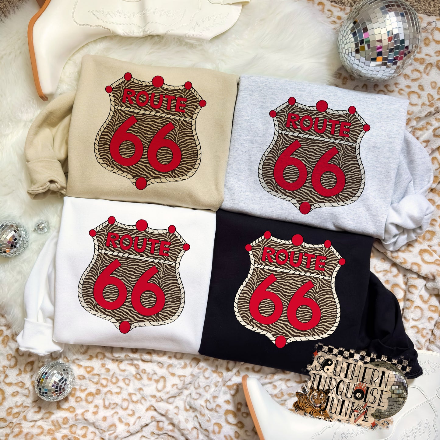 ROUTE 66 CREWNECK