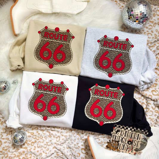 ROUTE 66 CREWNECK