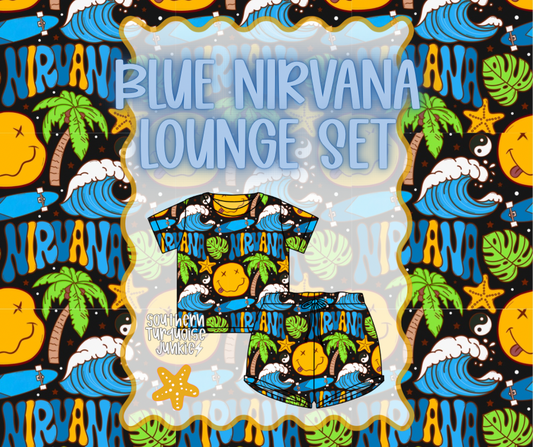 BLUE NIRVANA LOUNGE SET
