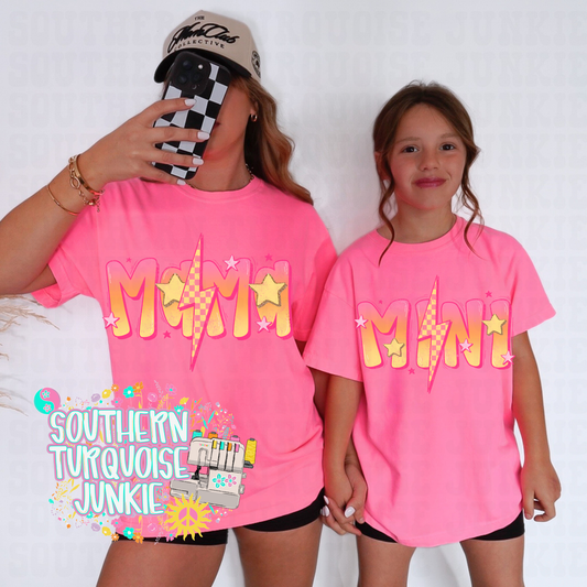 MAMA & MINI BOLT TEE