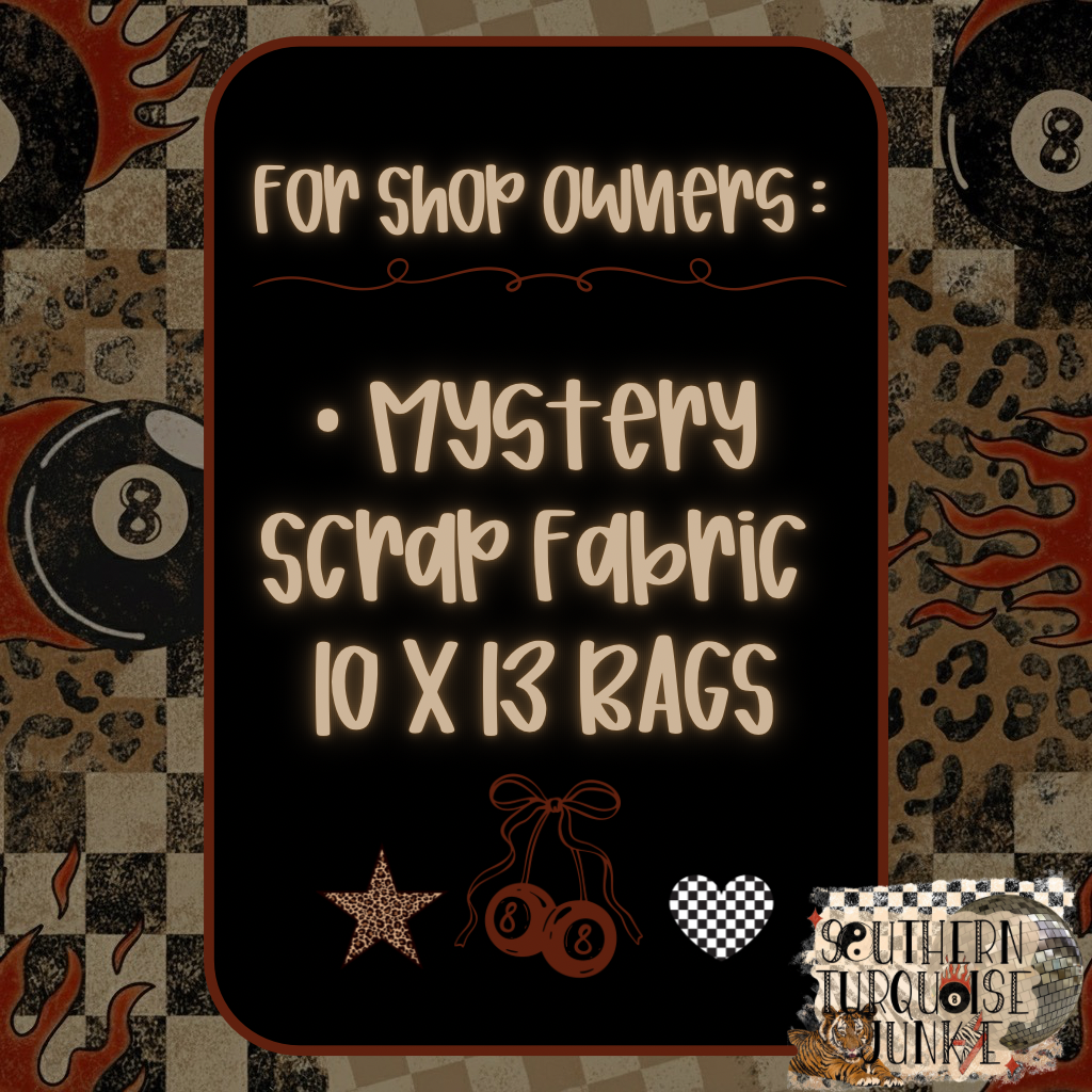 MYSTERY FABRIC BAGS 10x13