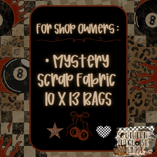 MYSTERY FABRIC BAGS 10x13