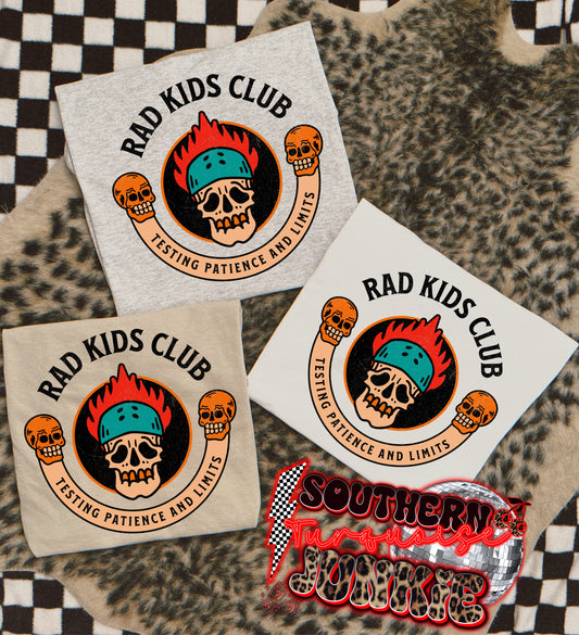 RAD KIDS CLUB TEE
