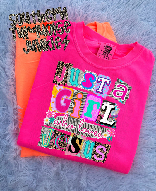 JUST A GIRL TEE
